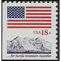 #1893 18c Flag and Anthem Booklet Single 1981 Mint NH