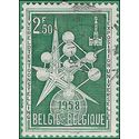 Belgium # 501 1958 Used