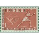 Nicaragua # 717 1949 Mint H Thin