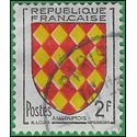 France # 737 1954 Used HR