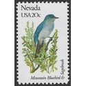 #1980 20c State Birds & Flowers Nevada 1982 Mint NH