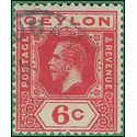 Ceylon #204 1912 Used