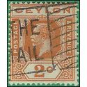 Ceylon #226 1921 Used