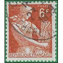 France # 833 1957 Used