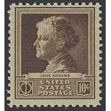 # 878 10c American Scientists Jane Addams 1940 Mint NH