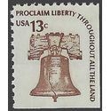 #1595c Americana Issue Liberty Bell Booklet Single 1975 Mint NH