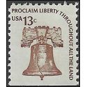 #1595c Americana Issue Liberty Bell Booklet Single 1975 Mint NH