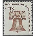#1595c Americana Issue Liberty Bell Booklet Single 1975 Mint NH