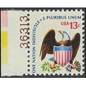 #1596 13c Americana Issue  Eagle and Shield 1975 Mint NH