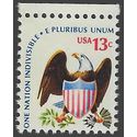 #1596 13c Americana Issue  Eagle and Shield 1975 Mint NH