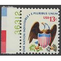 #1596 13c Americana Issue  Eagle and Shield 1975 Mint NH