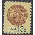 #1734 13c Indian Head Penny 1978 Mint NH
