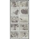 #1880-1889 18c American Wildlife Booklet Pane of 10 Mint NH