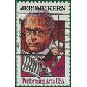 #2110 22c Performing Arts Jerome Kern 1985 Used