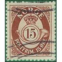 Norway # 325 1952 Used