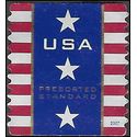 #4157 10c Patriotic Banner Presort Coil Single 2007 Used