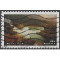 #4920 (49c Forever) Distant View of Niagara Falls Booklet Single 2014 Used