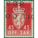 Norway #O 73 1958 Used