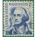 #1283b 5c George Washington (Redrawn) 1967 Used