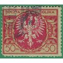 Poland # 164 1921 Used