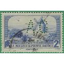 France # 307 1936 Used Perfin