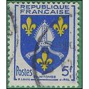 France # 739 1954 Used