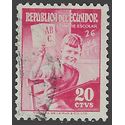 Ecuador #RA73 1954 Used