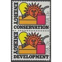 #1723-1724 13c Energy Conservation 1977 Mint NH