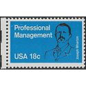 #1920 18c 100th Anniversary Professional Management Education  1981 Mint NH