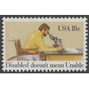 #1925 18c Year of the Disabled 1981 Mint NH