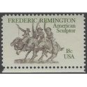 #1934 18c Frederic Remington-American Sculptor 1981 Mint NH