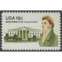 #1935 18c  James Hoban White House Architect 1981 Mint NH