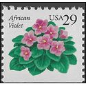 #2486 29c Flora and Fauna African Violets Booklet Single 1993 Mint NH