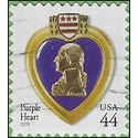 #4390 44c Purple Heart 2009 Used