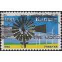 #4493 (44c Forever) 150th Anniversary Kansas Statehood 2011 Used