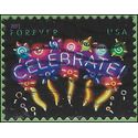 #4502 (44c Forever)  Neon Celebrate! 2011 Used