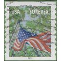#4772 (46c Forever) Flag for All Seasons Spring  PNC Coil Single #P1111 2013 Used