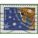 #5249 (49c Forever) Christmas Carols Jingle Bells Booklet Single 2017 Used