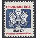 Scott O130 17c Official Mail USA 1983 Mint NH