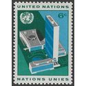 UN New York # 187 1968 Mint LH