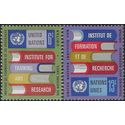UN New York # 192-193 1969 Mint LH Set of 2