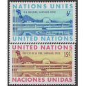 UN New York # 194-195 1969 Mint LH Set of 2