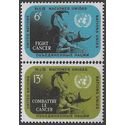 UN New York # 207-208 1970 Mint LH Set of 2