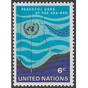 UN New York # 215 1971 Mint LH