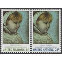 UN New York # 224-225 1971 Mint LH Set of 2