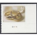 #4397 44c Wedding Rings P# 2009 Mint NH