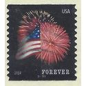 #4868 (49c Forever) Star Spangled Banner Coil P# S11111 Used