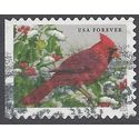 #5128 (47c Forever) Songbirds Northern Cardinal Booklet Single 2016 Used