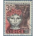 Czechoslovakia #1120 1962 CTO Pencil Note on Back