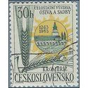 Czechoslovakia #1183 1963 CTO Pencil Note on Back